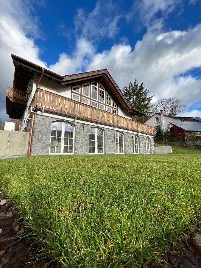Ferienwohnung Blick Thyratal Stolberg i. Harz Exterior foto